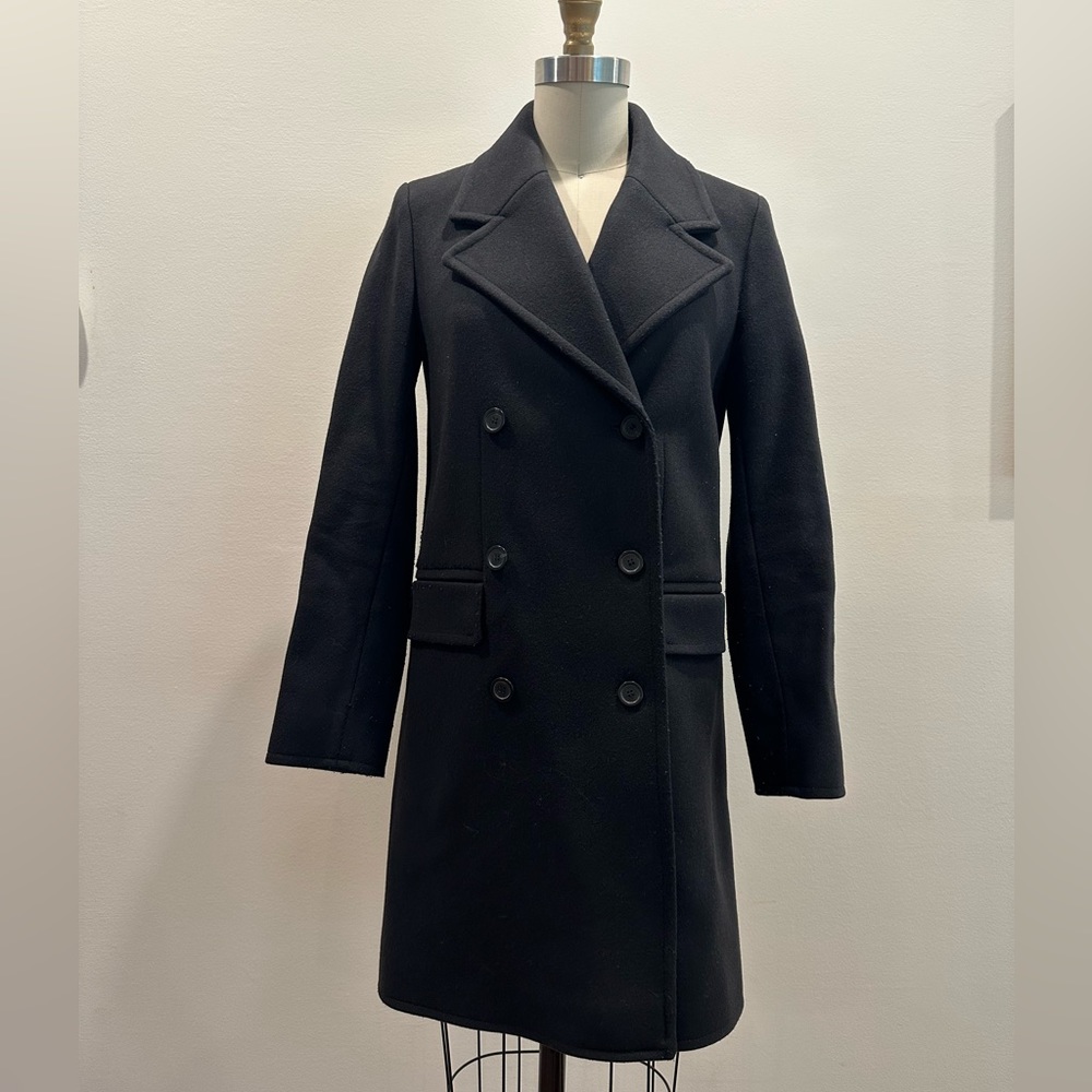 APC Women’s Navy Peacoat, Size 34